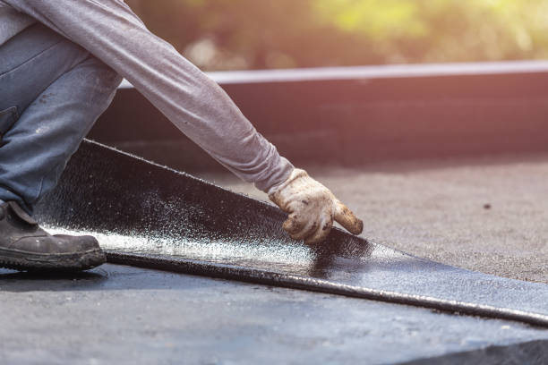 Professional Crawl Space Encapsulation technician working in Peachtree Corners, GA